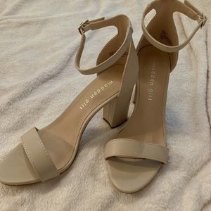 nude madden girl heels